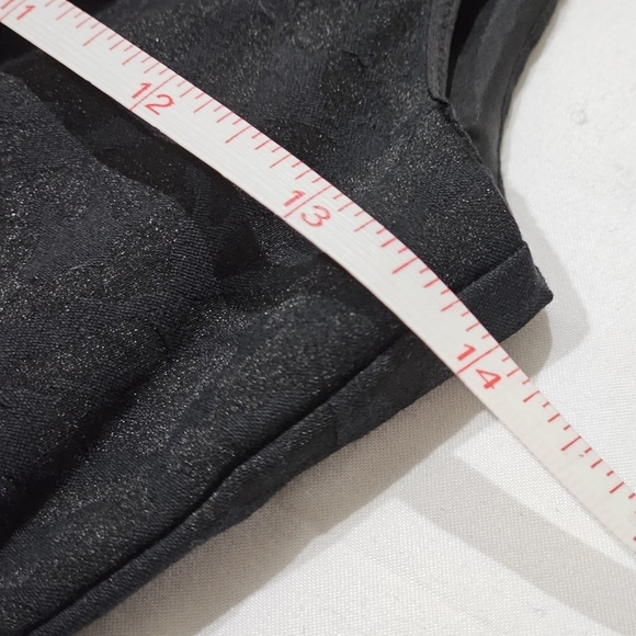 H&M ✦ Black Animal Print Dress 2 ✦ Cutout Back Lined Structured Sleek Stretch 2 - Picture 12 of 16